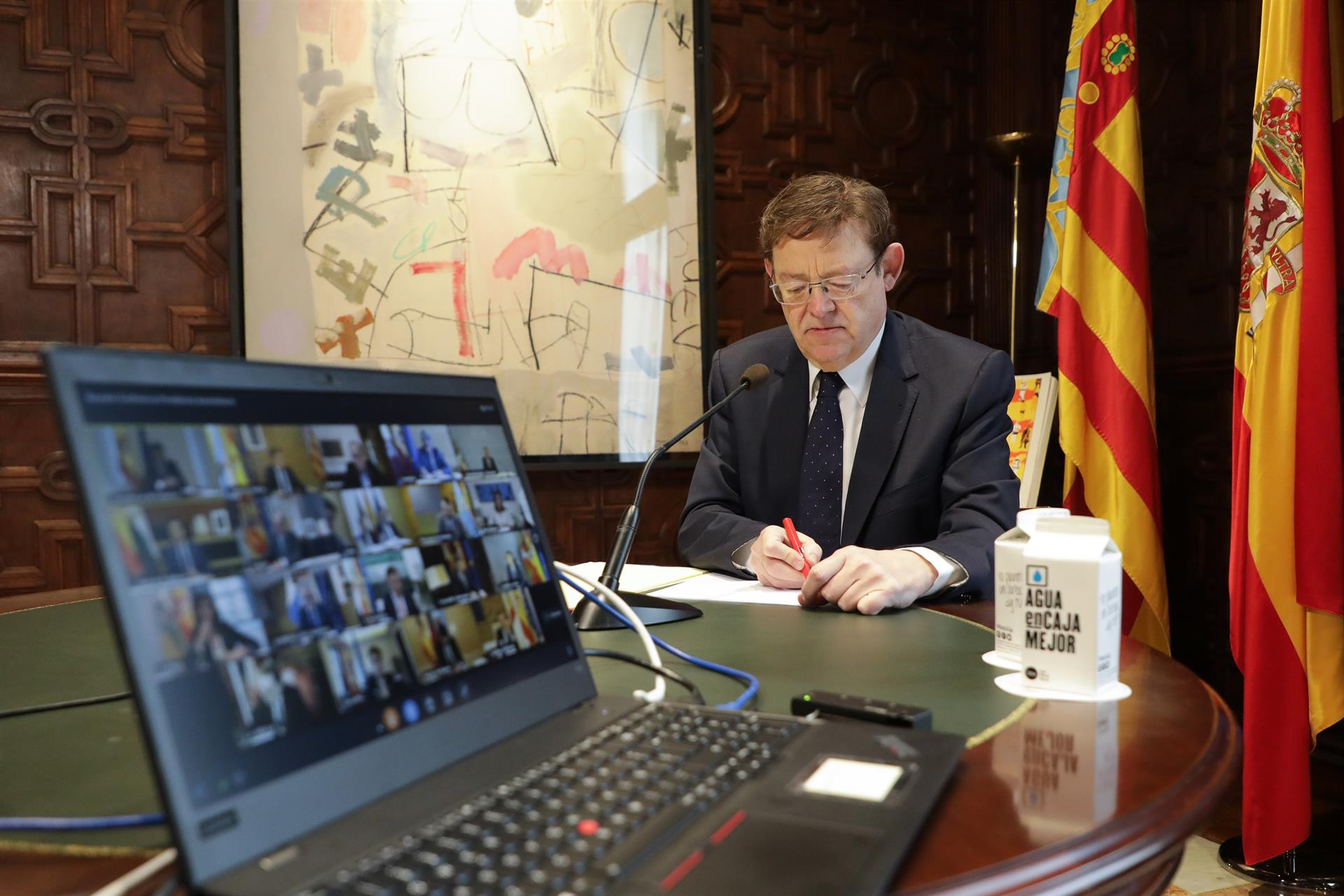 Puig reclama que las comunidades autónomas participen en los nuevos pactos de la Moncloa