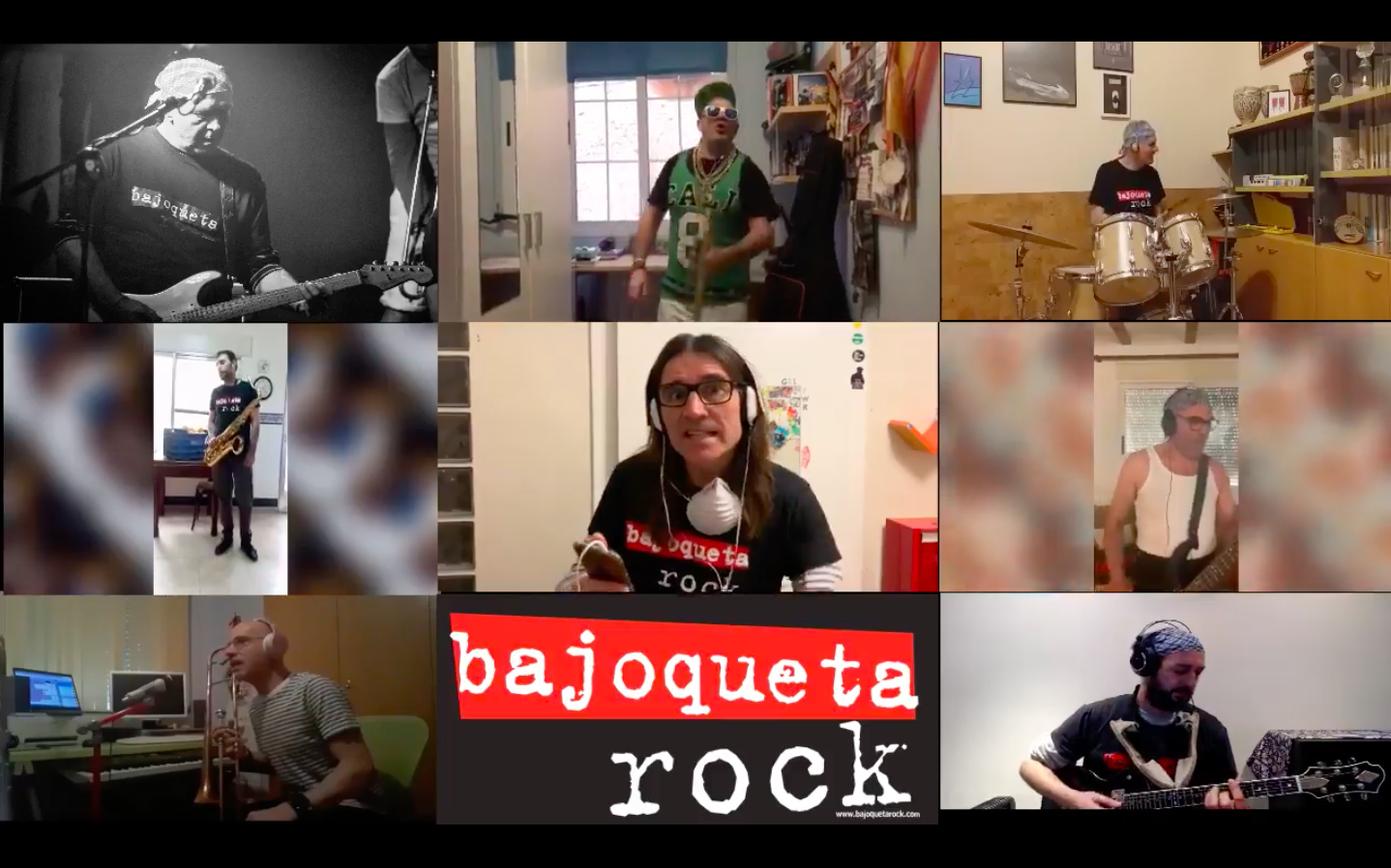 Bajoqueta rock también quiere que te quedes en casa