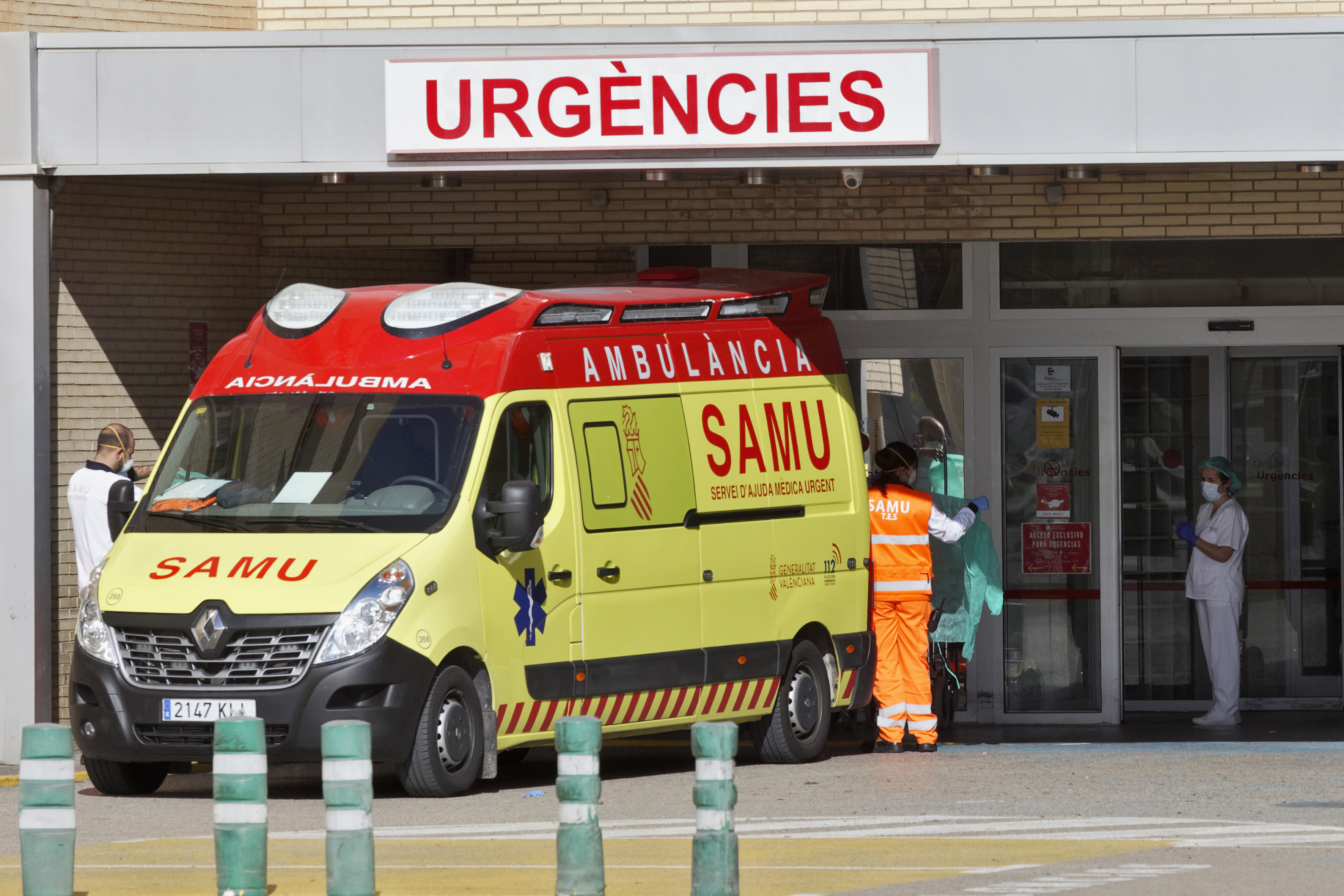 Los hospitales de Alicante tienen menor presión asistencial por una bajada 