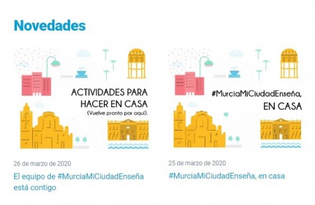 Los escolares pueden hacer excursiones a la Catedral o al Parque de las Emociones sin salir de casas