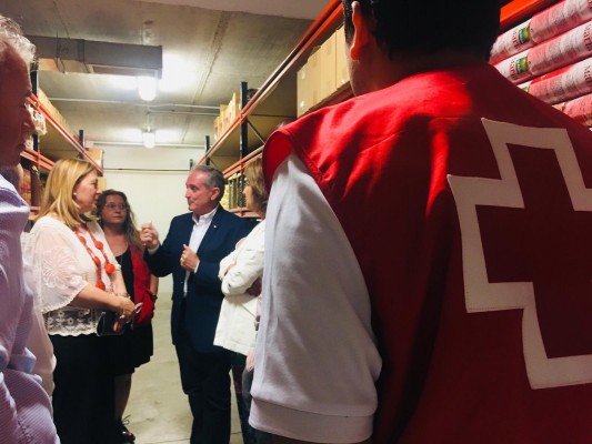 La ayuda de Cruz Roja alcanza ya a cerca de 16.000 personas en la provincia de Alicante 
