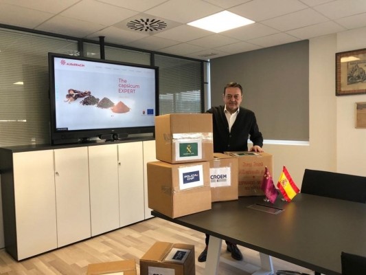 La patronal empresarial dona 4.000 mascarillas a Guardia Civil y Policía Nacional