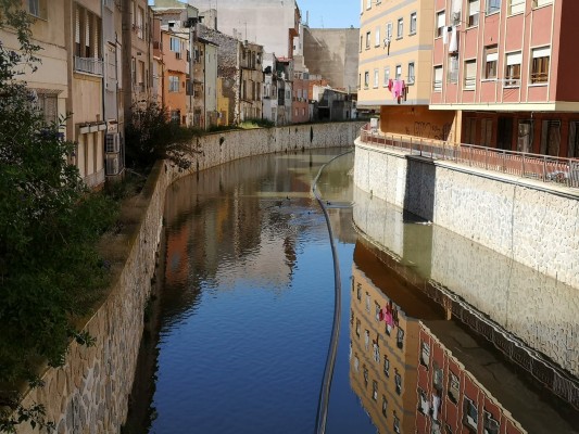 Medio Ambiente retirará una antigua tubería de oxigenación de 400 m en el río Segura 