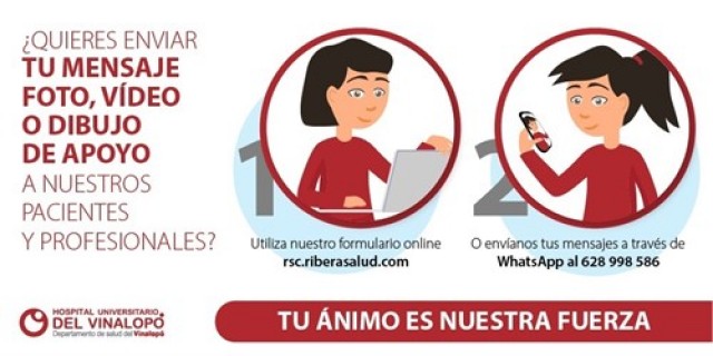 Los hospitales de Torrevieja y Vinalopó habilitan un número de Whatsapp de apoyo a pacientes y sanitarios