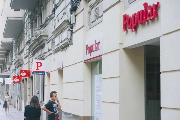 El Banco Popular recompra el 51 % de su inmobiliaria Aliseda por 180 millones