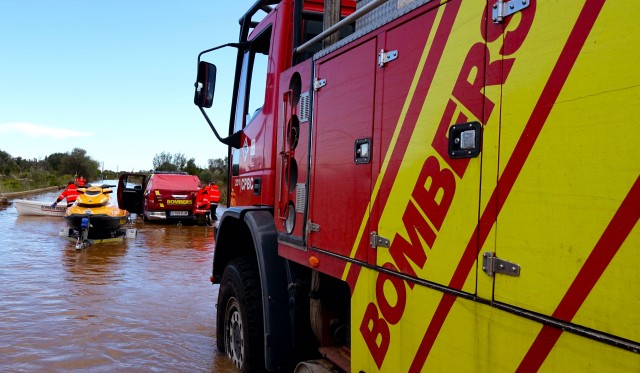 
Un total de 34 equipos de achique siguen activos en Castellón tras las lluvias