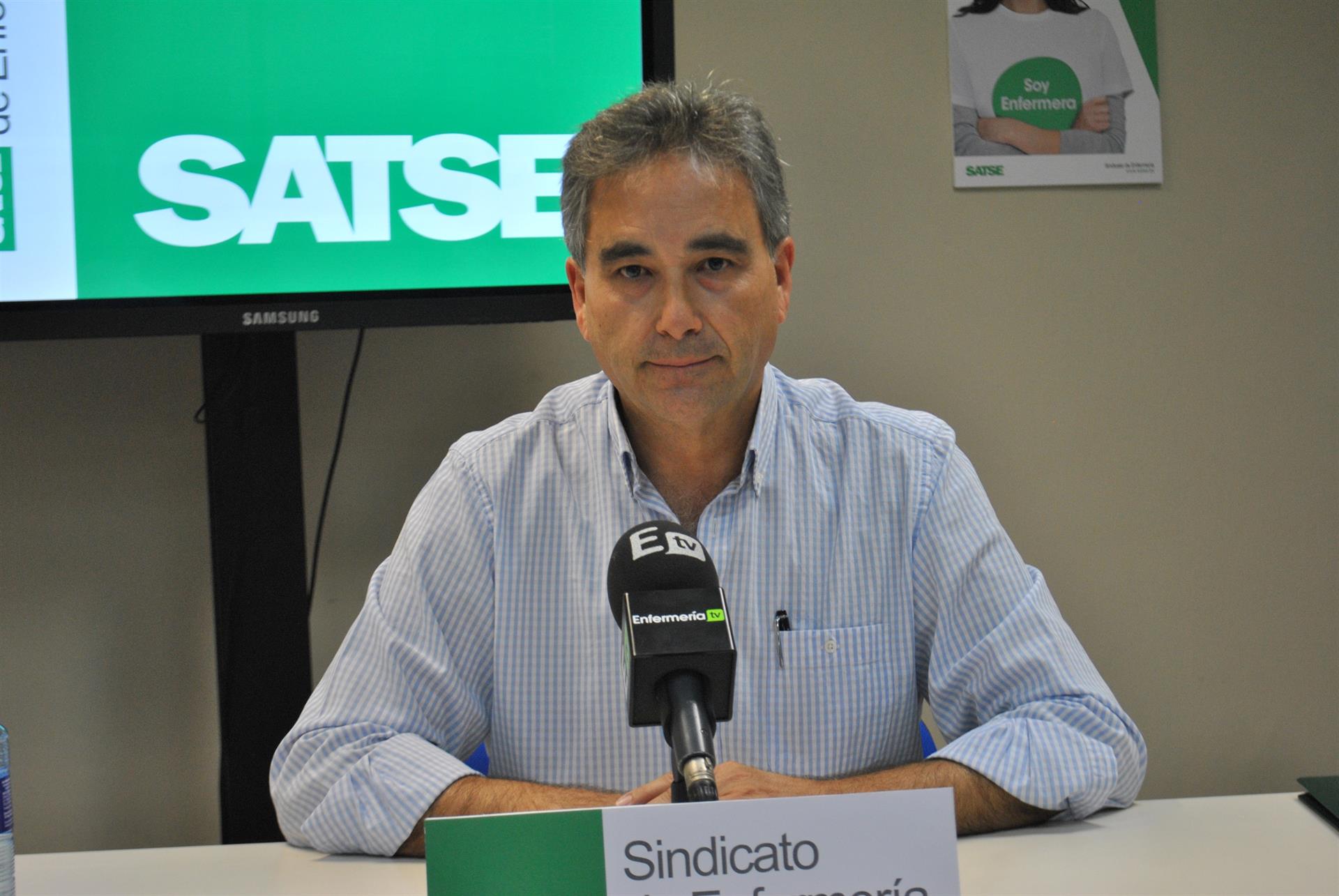 Manuel Cascos, presidente de Satse. (Foto: EP) - 