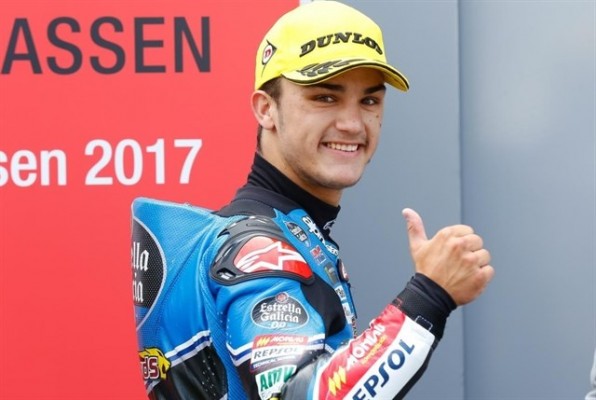 Canet reina tras la lluvia y arrebata la pole a Mir en Moto3

