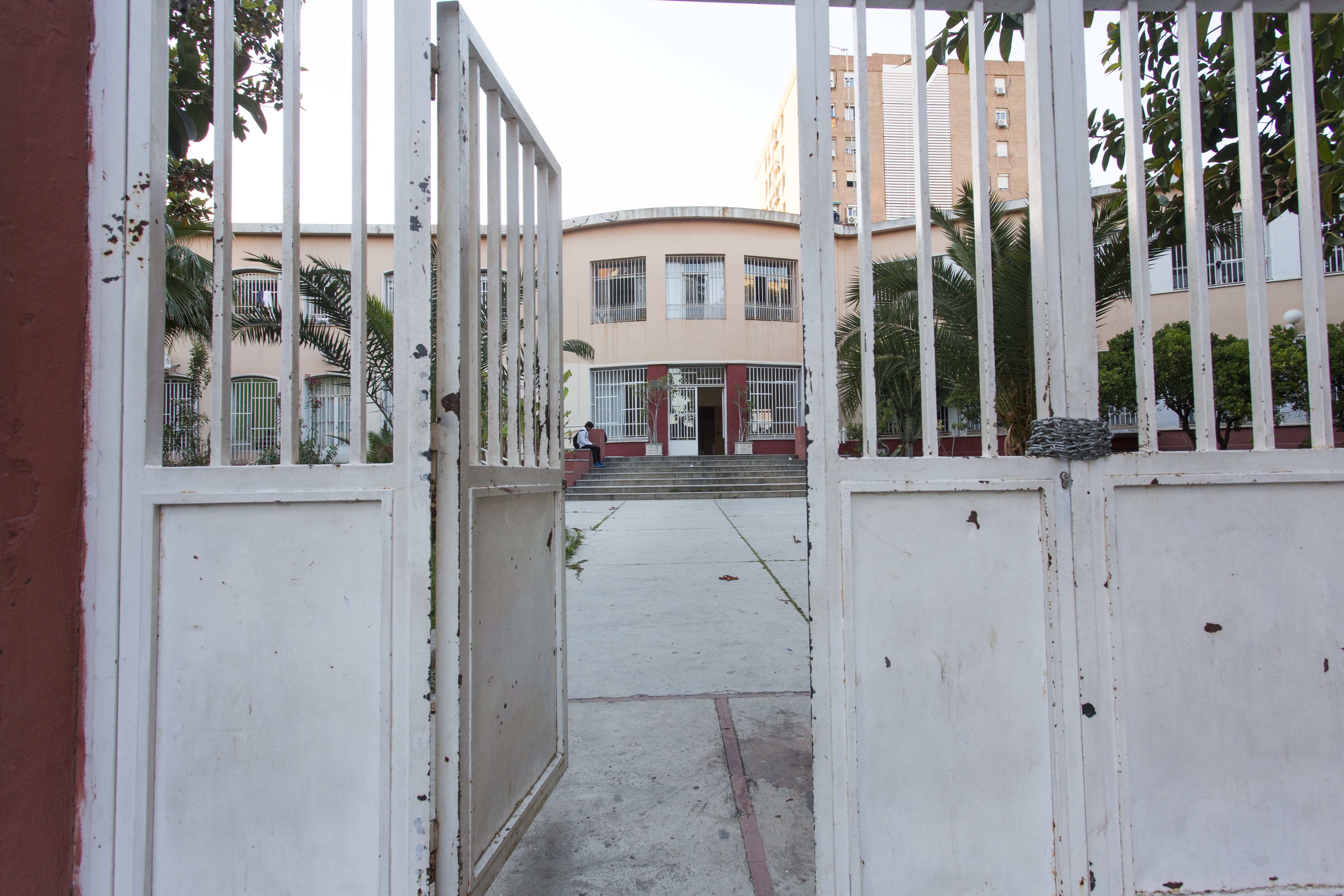 Antiguo centro de menores de Monteolivete. Foto: EVA MAÑEZ - 