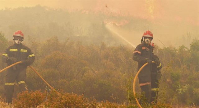 El incendio de Sierra Calderona, estabilizado tras arrasar 1.200 hectáreas