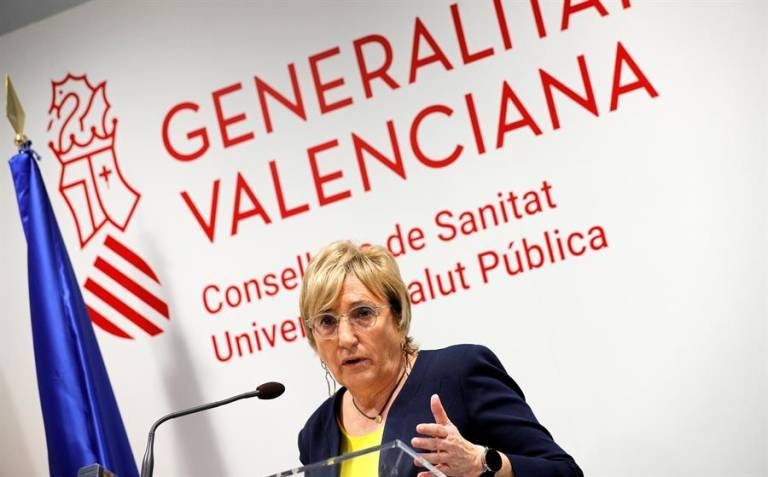 La consellera Ana Barceló. Foto: EFE/Manuel Bruque - 