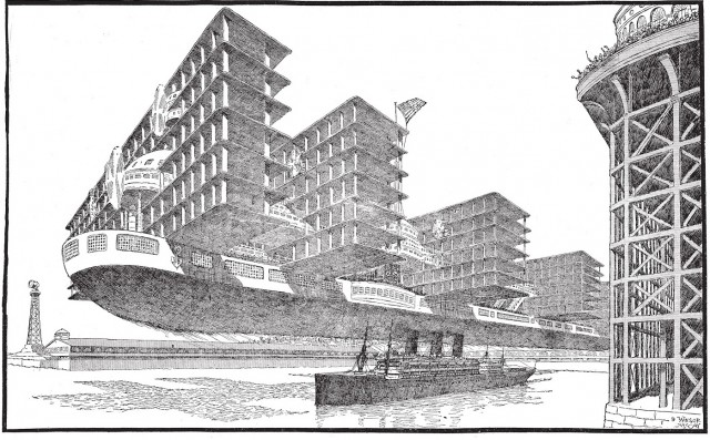 El futuro que imaginó Winsor McCay, precursor del cómic, entre 1913 y 1934