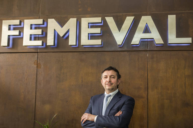 Vicente Lafuente, presidente de Femeval. Foto: EVA MÁÑEZ - 