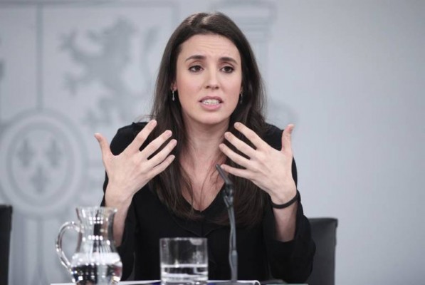 Irene Montero vuelve a dar positivo en la prueba del Covid-19
