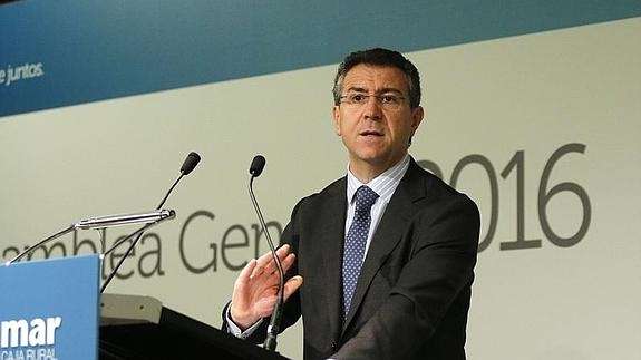 El presidente de Cajamar, Eduardo Baamonde. - 