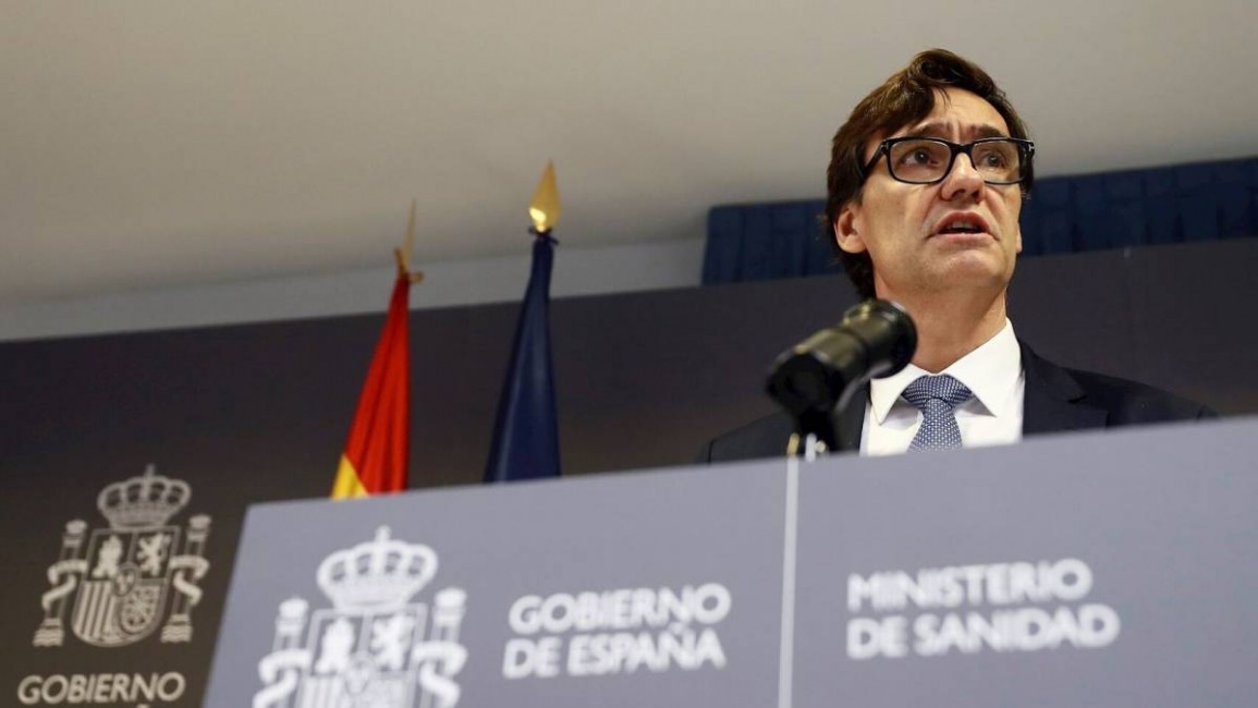 El ministro de Sanidad, Salvador Illa. Foto: EFE   - 