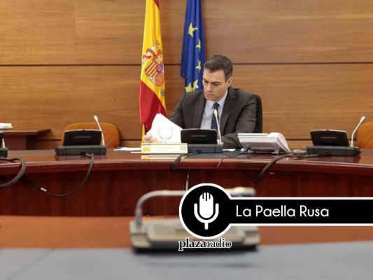 Paella de Guardia: Felipe VI para el coronavirus con sus propias manos
