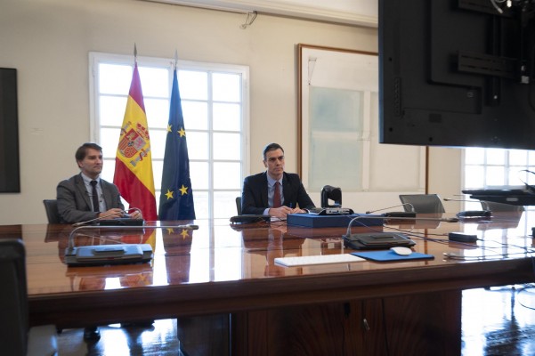 Sánchez pide al G20 concertación económica para calmar los mercados y científica para afrontar la pandemia