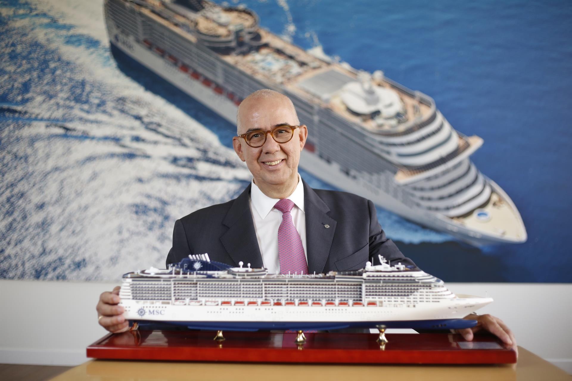 Muere por coronavirus el presidente de MSC Cruceros España, Emiliano González
