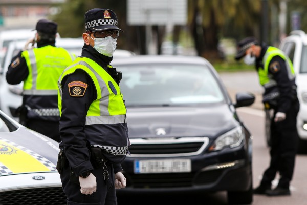 El 40% de los detenidos en València durante el estado de alarma lo es por desobediencia
