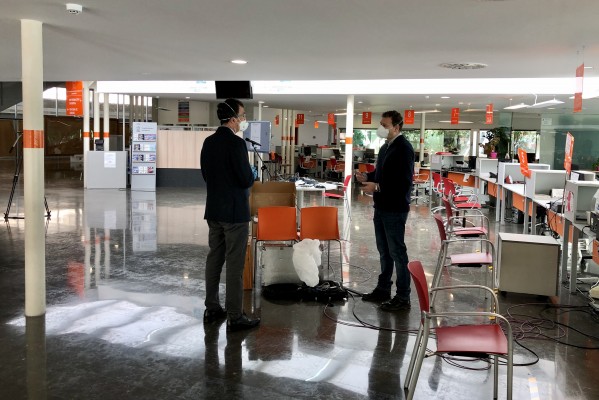 Mil empleados municipales de Murcia ya realizan sus funciones desde sus casas