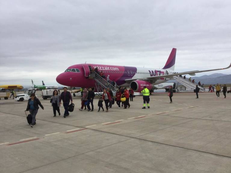 Wizz Air se suma a Ryanair y también suspende sus vuelos a Castellón hasta mayo