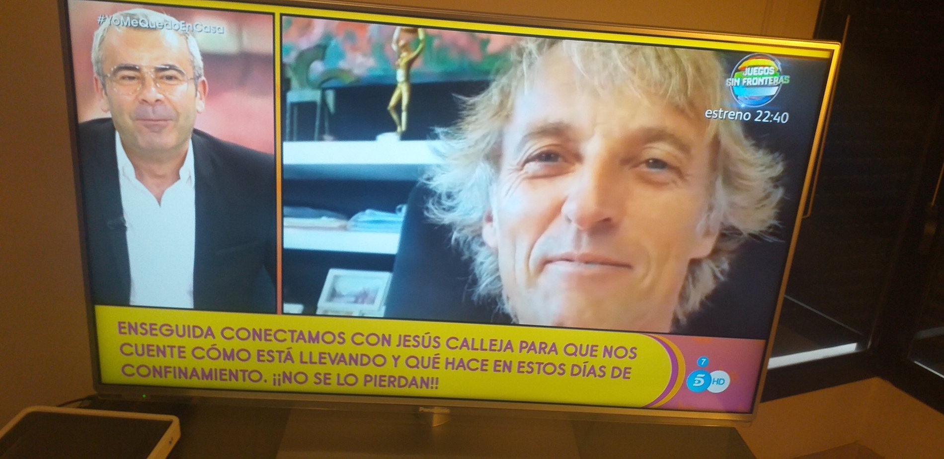 Un momento, este lunes, del programa 'Sálvame'. - 