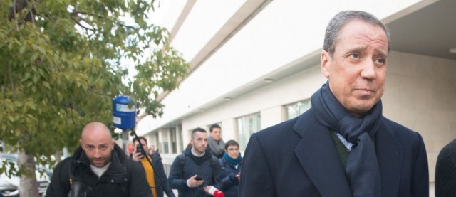 Zaplana, eximido de firmar en el juzgado mientras dure el estado de alarma