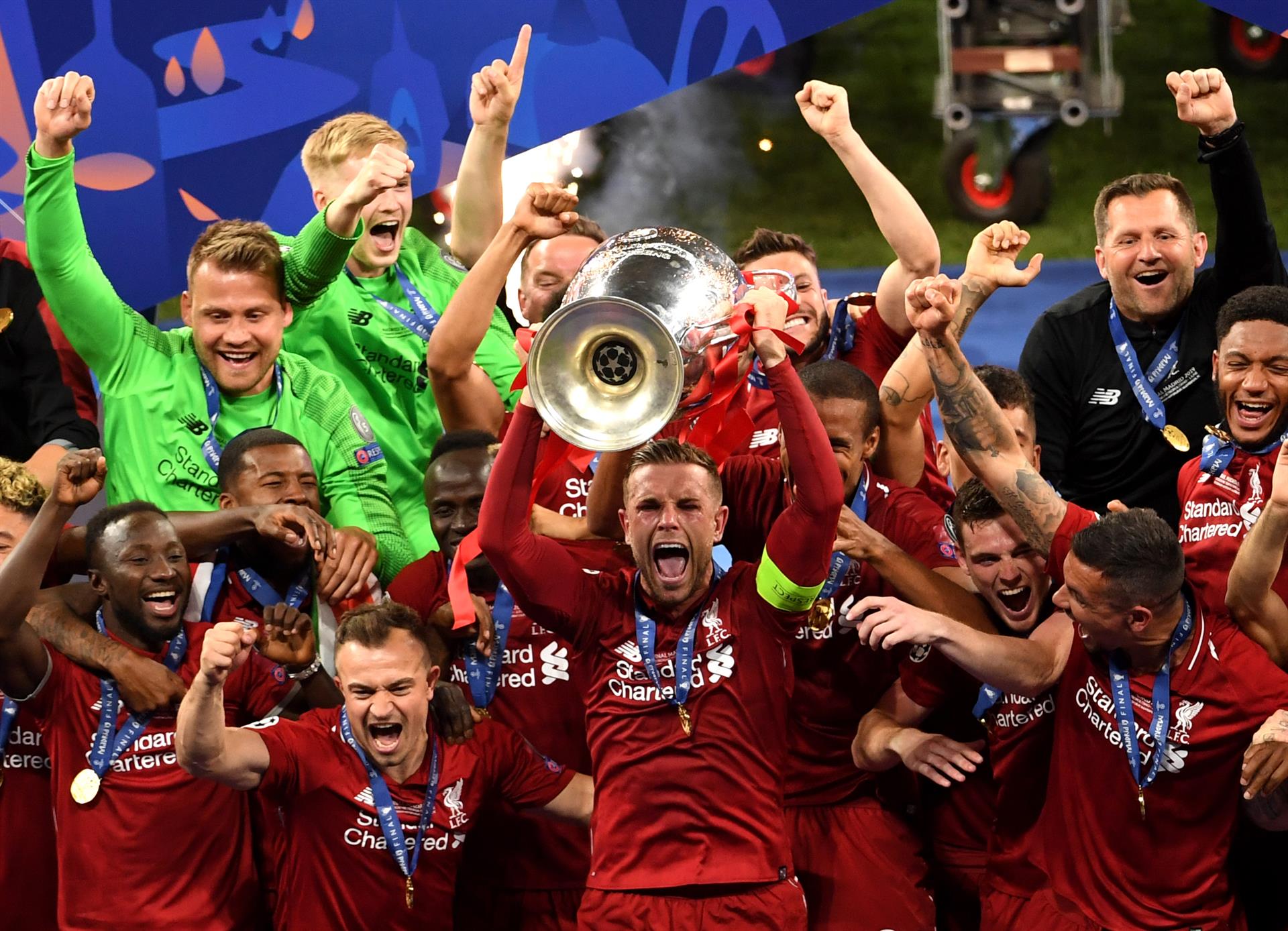 La UEFA pospone las finales de la Champions y la Europa League