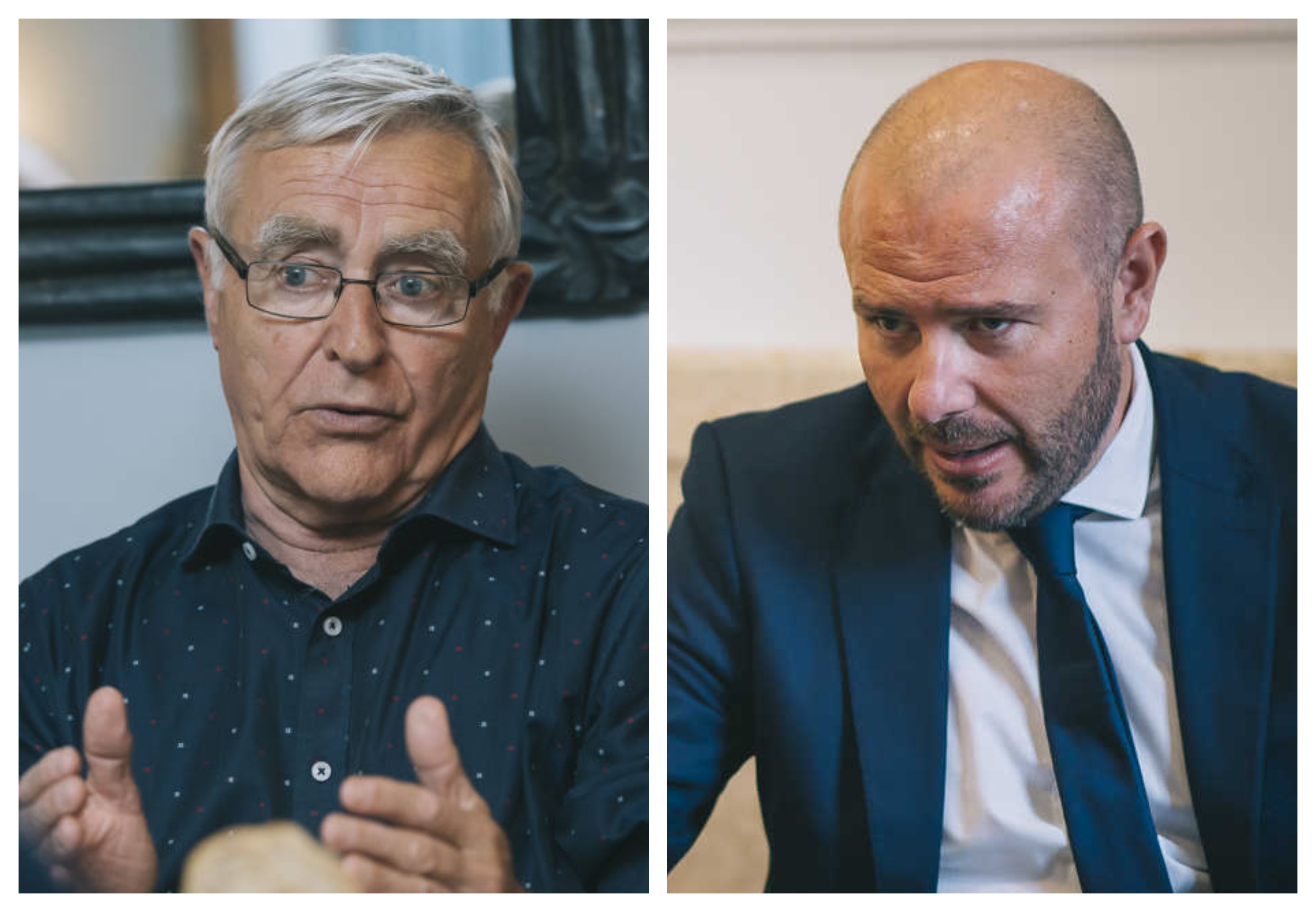 El acalde de València, Joan Ribó, y el presidente de la Diputación, Toni Gaspar. Foto: VP - 