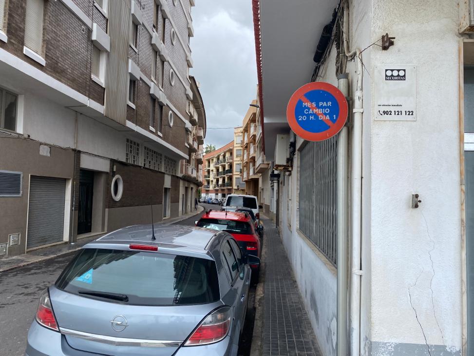 Borriana suprime la alternancia de aparcamiento en las calles donde está instaurado el sistema