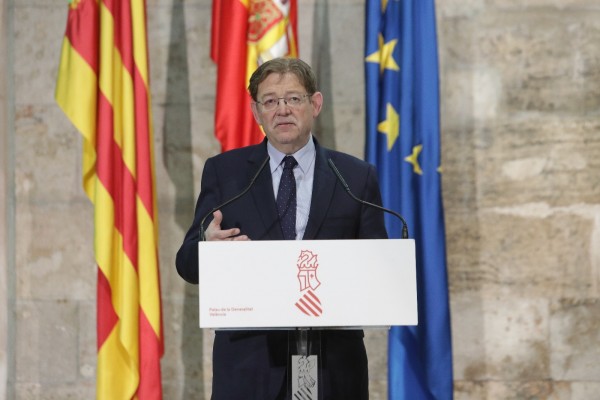 Puig pide el aplazamiento de todas las obras públicas que no sean 