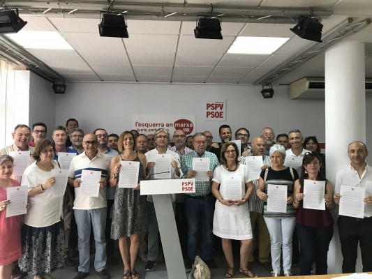 Los grandes sindicatos se vuelcan con Puig en las primarias del PSPV