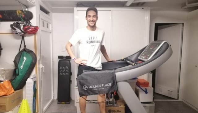 Fontes, atleta del Playas: 