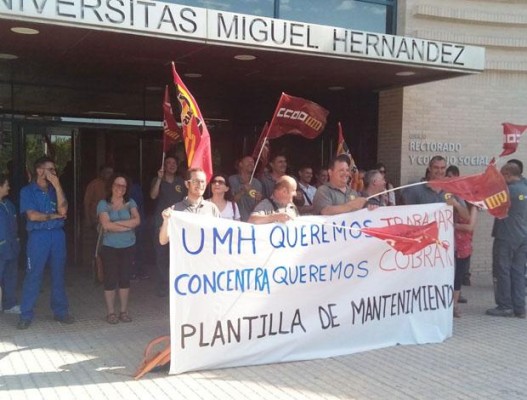 Los empleados de mantenimiento critican el 