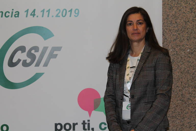 , Alicia Torres, presidenta de CSIF en la Comunitat Valenciana. - 