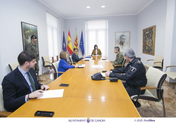 El Ministeri de Defensa desplega l'Exèrcit de Terra a Gandia per contribuir a la lluita contra el COVID-19