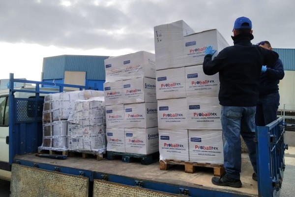 Empresas de Cartagena se vuelcan contra el Covid-19 con la donación de material sanitario