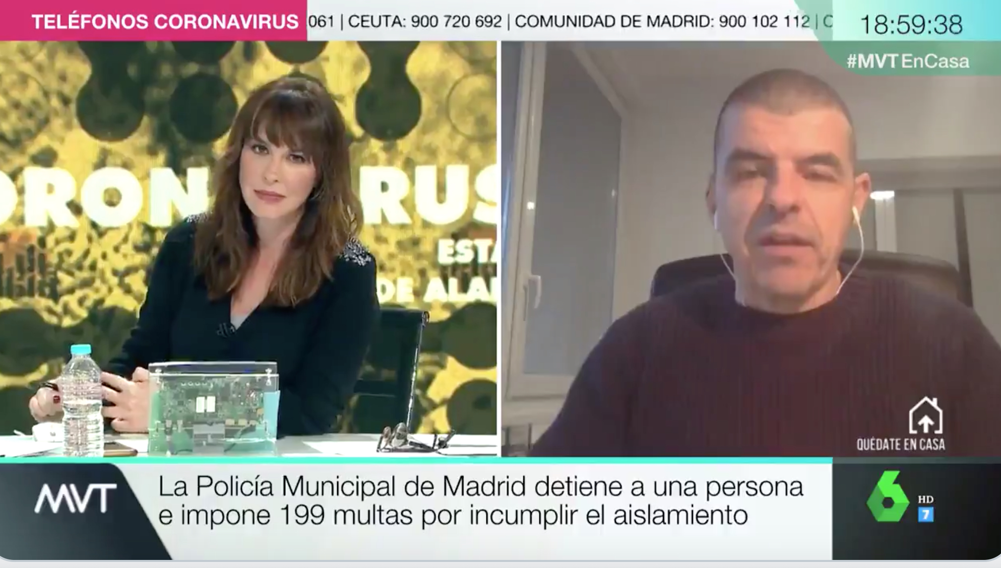 La televisión coge impulso  y renueva su lenguaje con el coronavirus