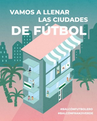 El Elche impulsa una campaña para llenar los balcones de fútbol
