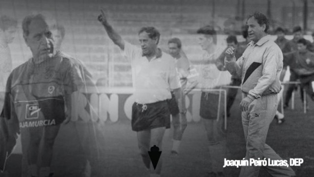Joaquín Peiró, un caballero del fútbol que con 18 años fue clave para llevar al Murcia a Primera