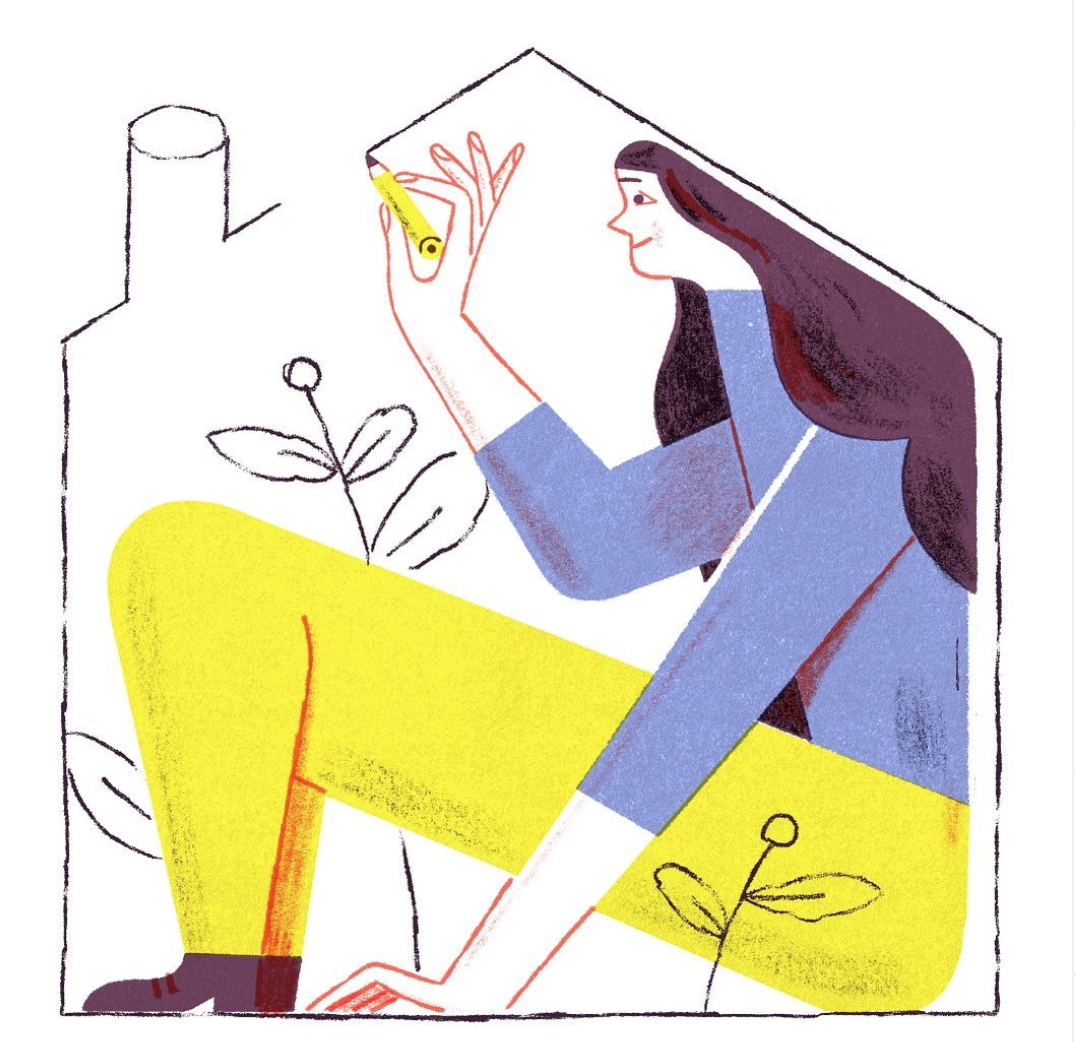 Las ilustraciones valencianas que nos animan a quedarnos en casa