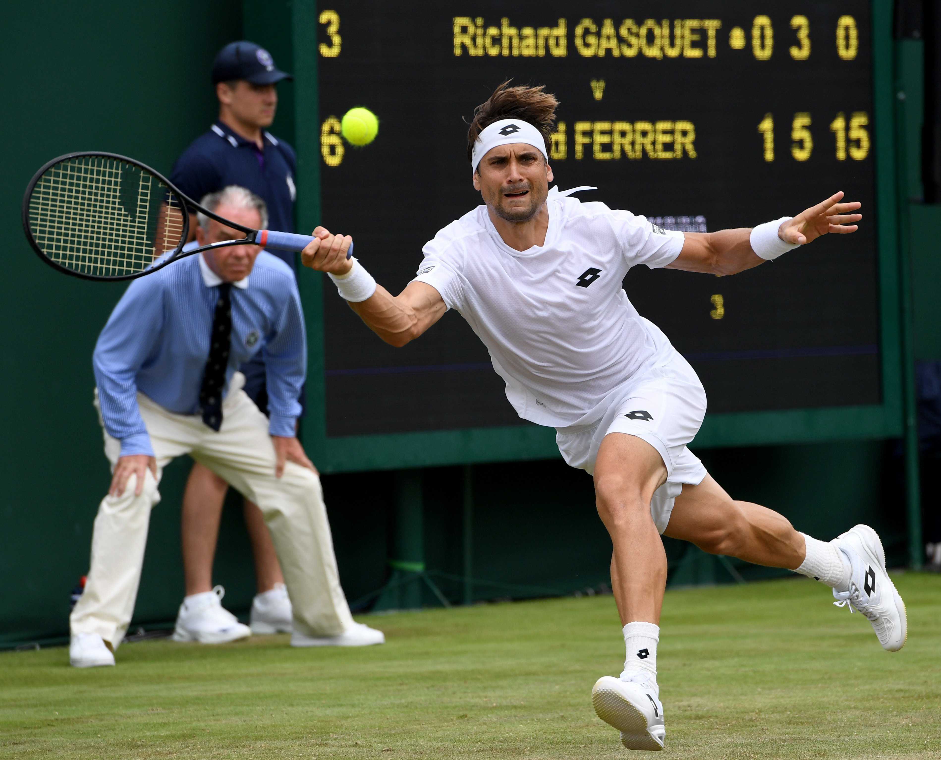 David Ferrer vence a Richard Gasquet

