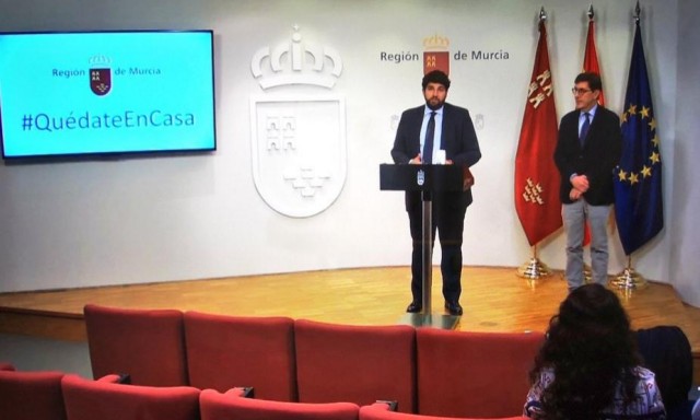 López Miras asegura lealtad a Sánchez y reclama que garantice el material sanitario