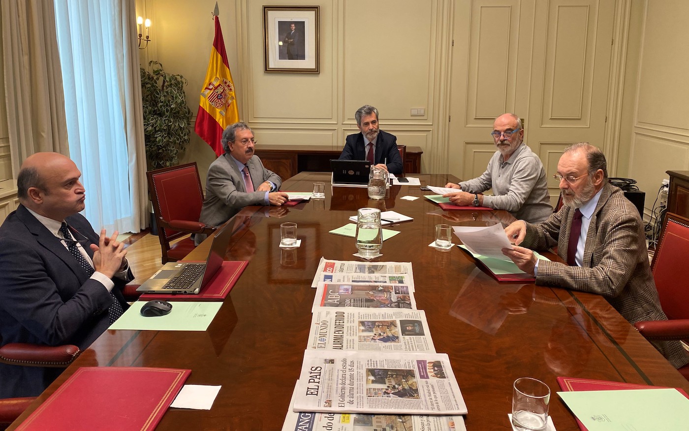 El CGPJ suspende las actuaciones judiciales y plazos procesales en todo el territorio nacional