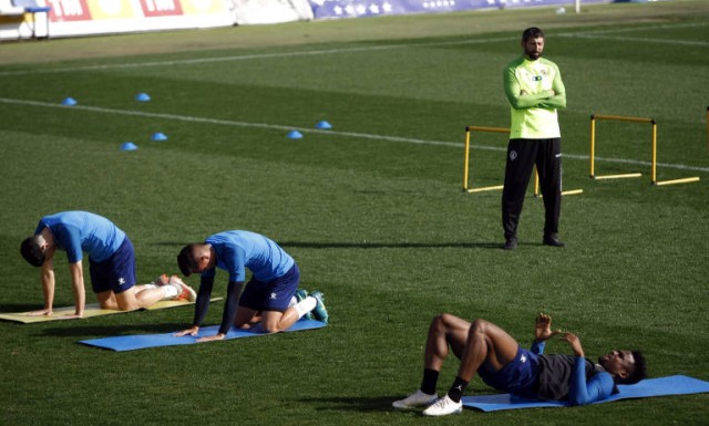 El Hércules suspende los entrenamientos hasta próximo aviso
