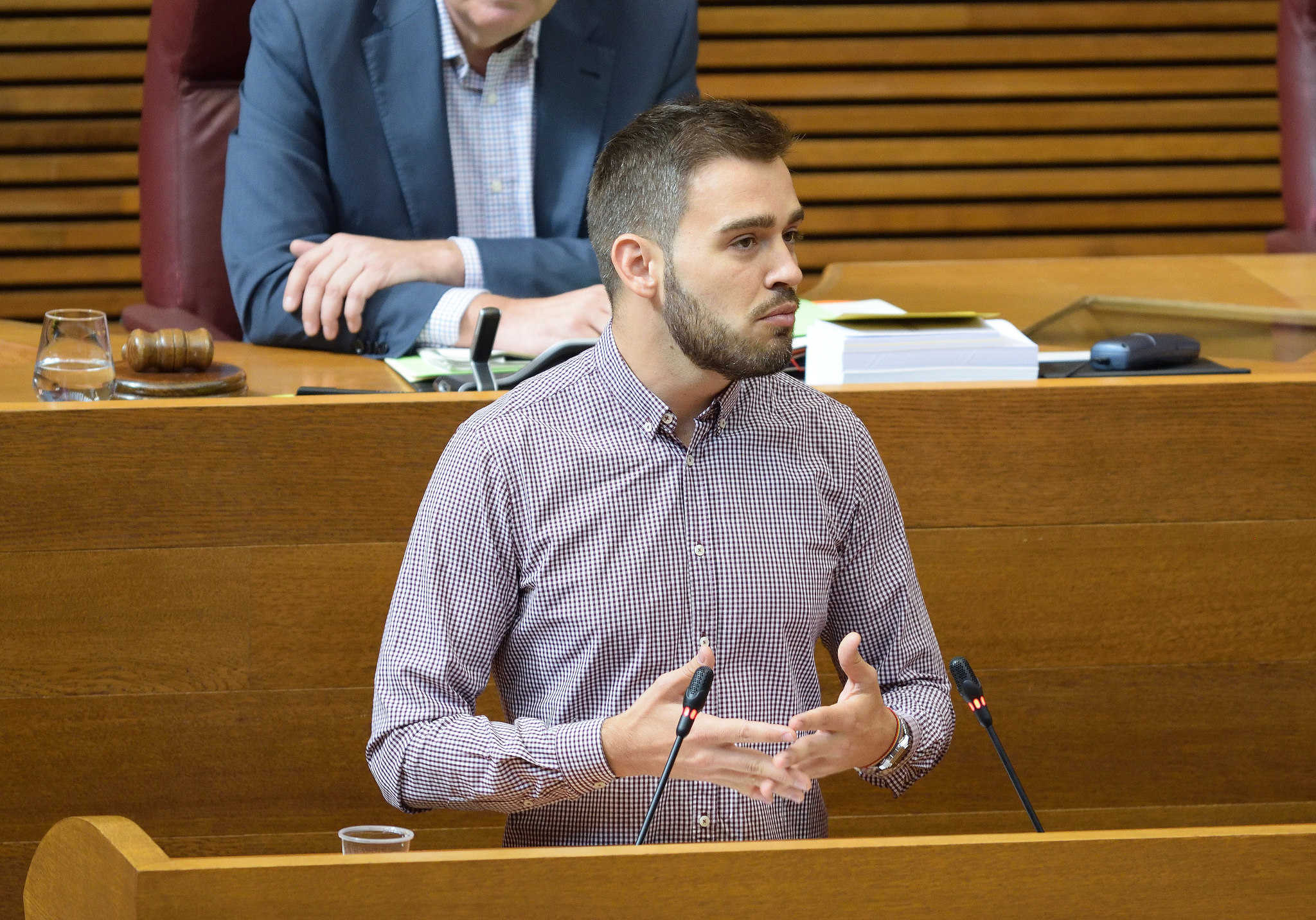 El síndico de Compromís, Fran Ferri. Foto: CORTS - 