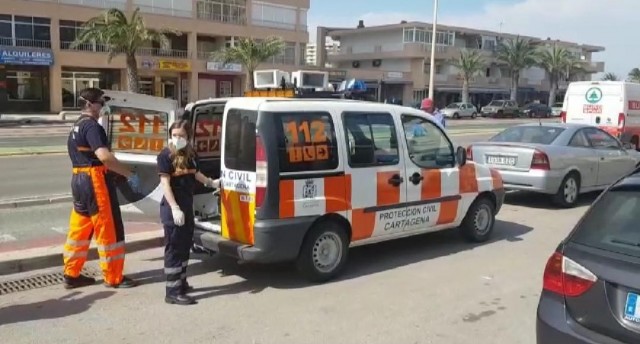 Policía Local y protección civil avisan en la costa: no salgan de sus domicilios