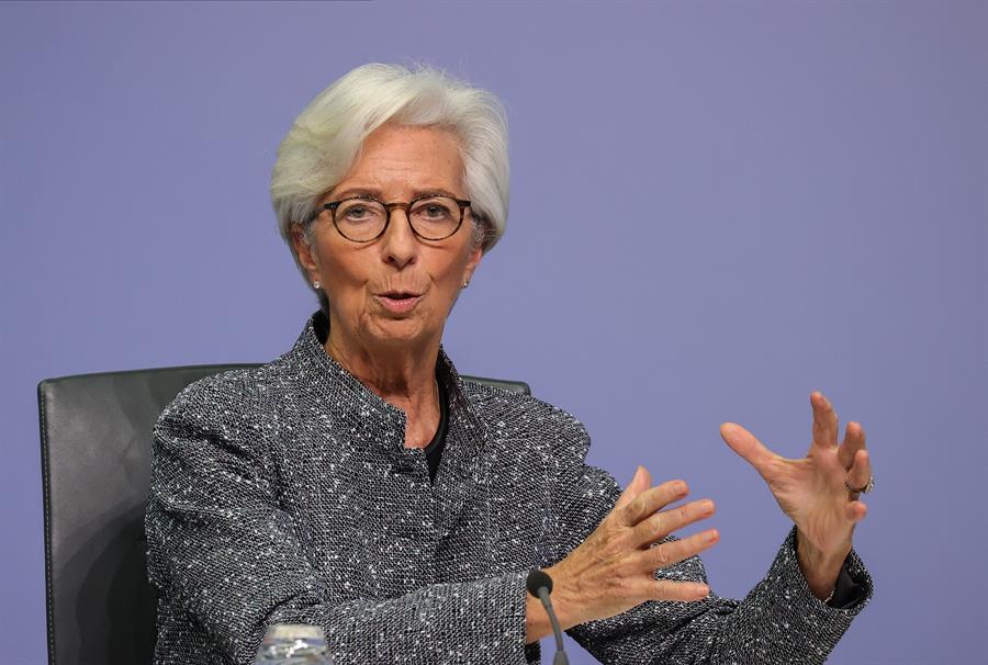 Christine Lagarde, presidenta del BCE - 