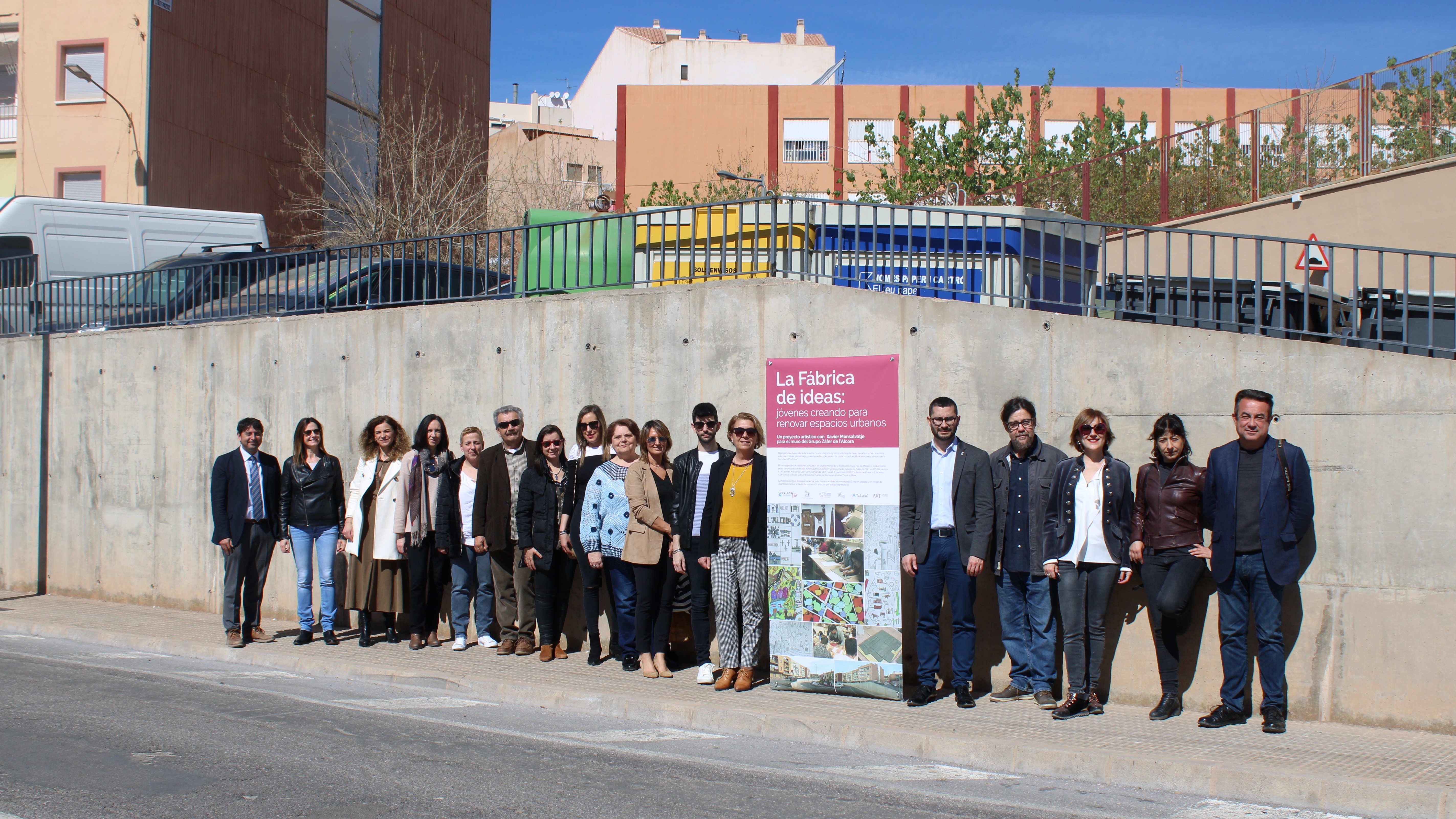 Un mural urbà de més de 100 metres vestirà l'Alcora